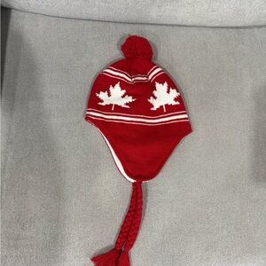 Canadian Flag Winter Hat